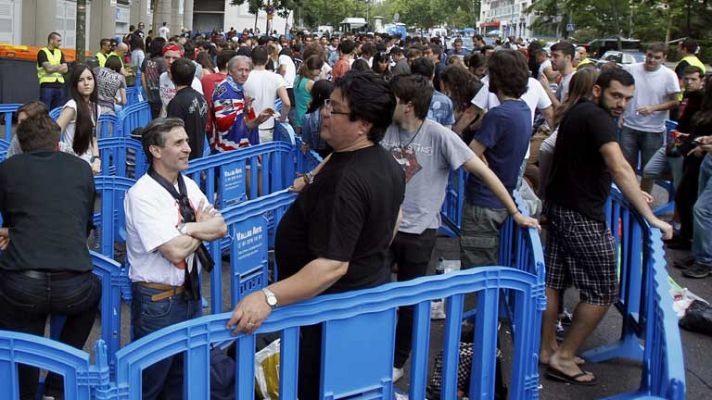 Telediario 1 - Los incombustibles Rolling Stones actúan en Madrid
