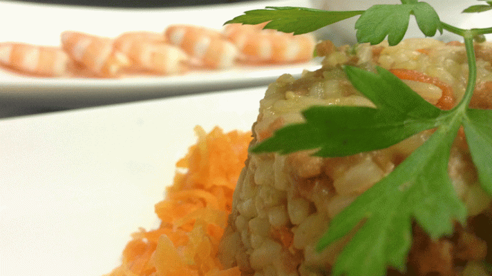 RTVE Cocina - Ensalada templada de arroz oriental