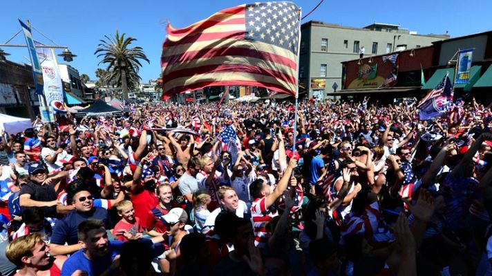 Telediario 1 - El Mundial bate récords de audiencias en EE UU