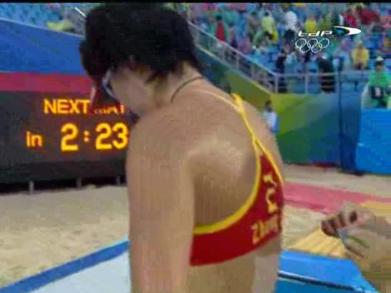 Voleyplaya femenino. Lucha por el bronce. China/Brasil