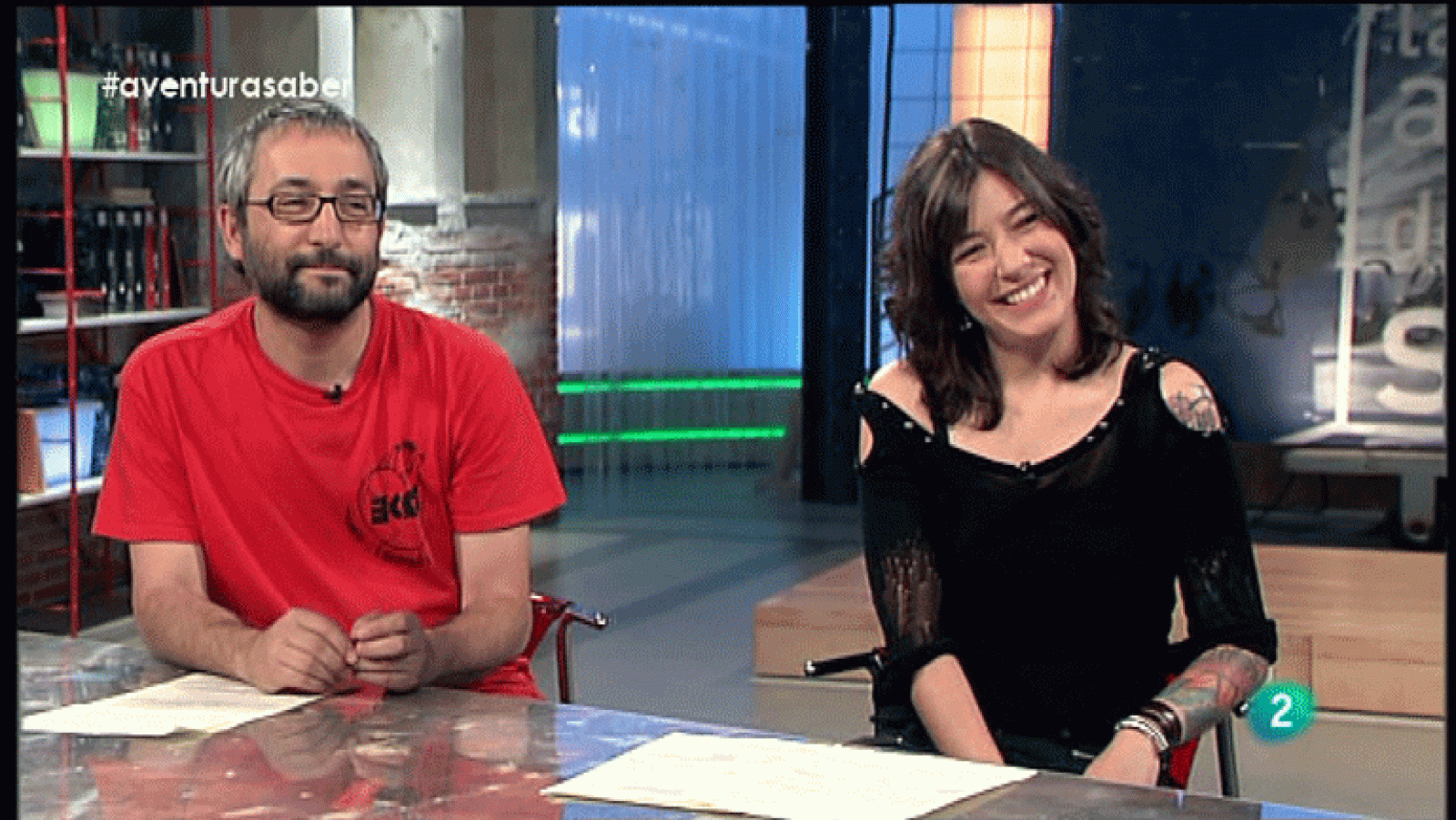 La Aventura del Saber. Débora Ávila y Javier Gómez. Carabancheleando