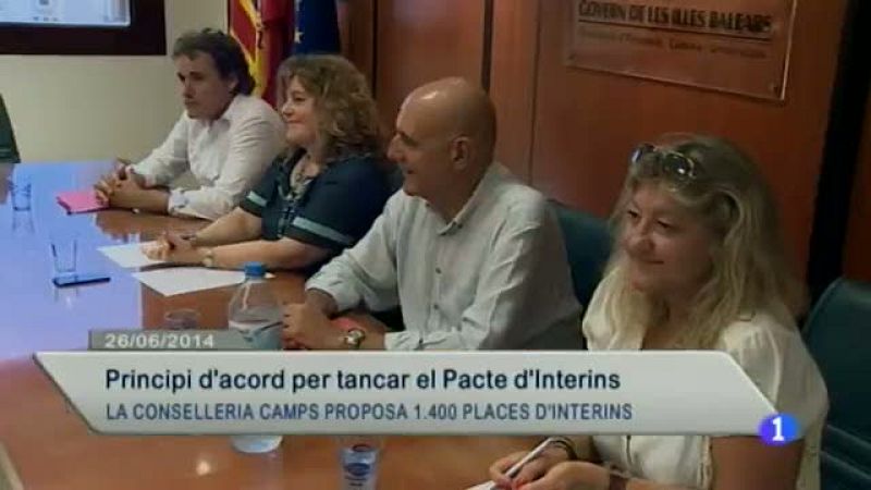 Informatiu Balear - 26/06/14 | Ver