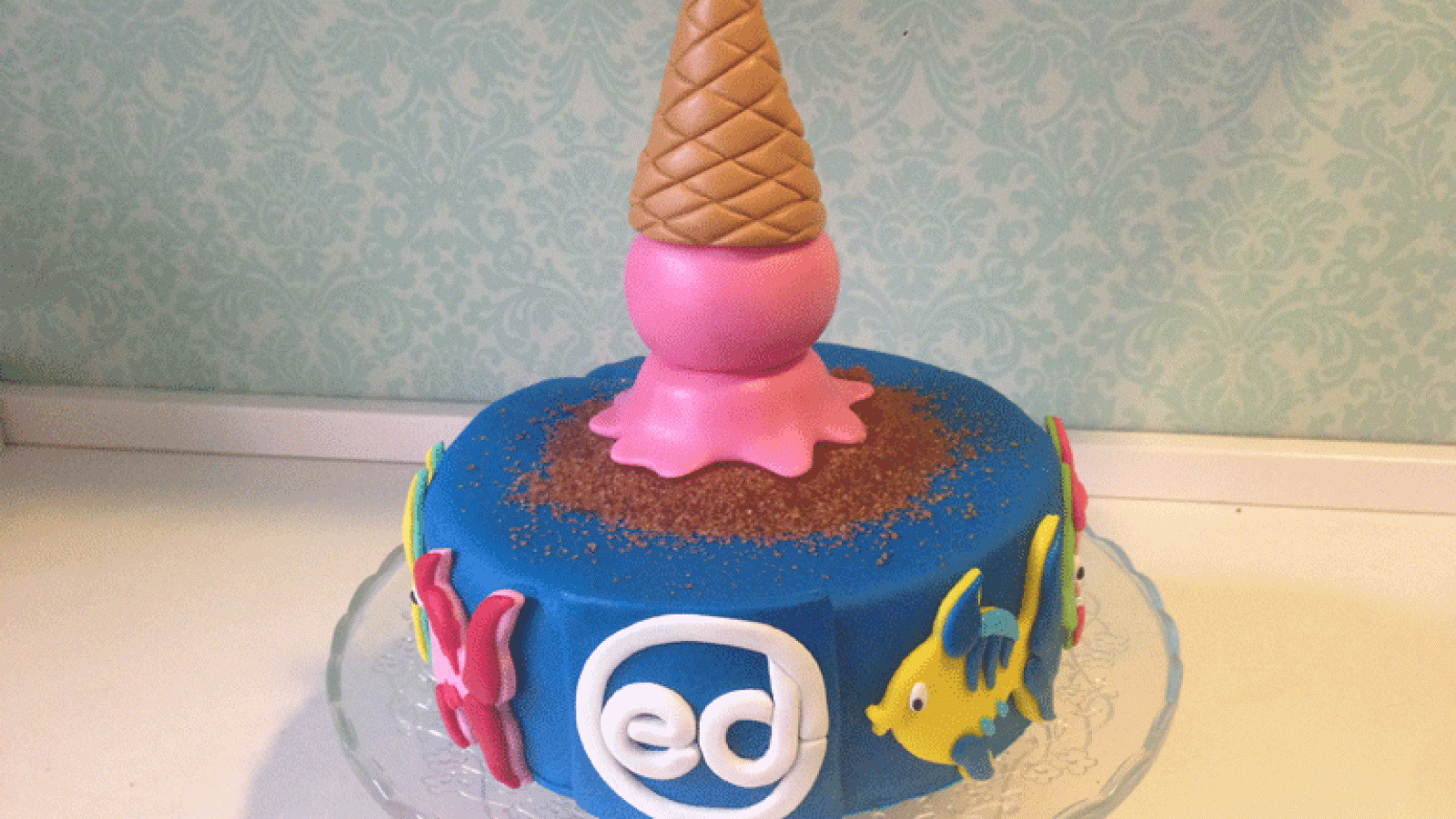 España Directo- Tarta de bizcocho y chocolate