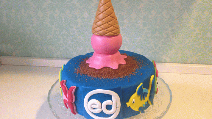 RTVE Cocina - Tarta de bizcocho y chocolate