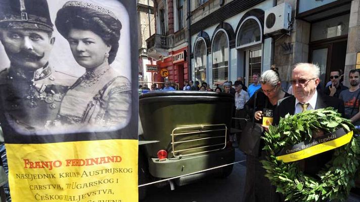 Telediario 1 - Sarajevo, 100 años del atentado al heredero austro-húngaro