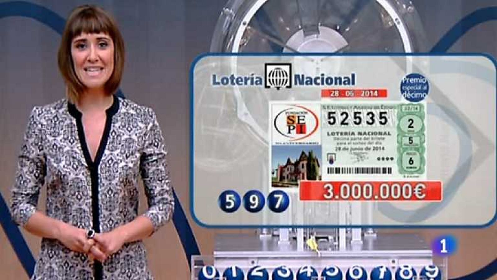 Lotería Nacional - 28/06/14 - Ver ahora
