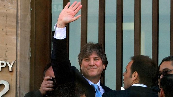 Telediario 1 - Procesado el vicepresidente de Argentina Amado Boudou