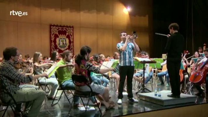 Atención obras - Atención obras - "Oblivion", de Astor Piazzolla, con el trompetista Manuel Blanco