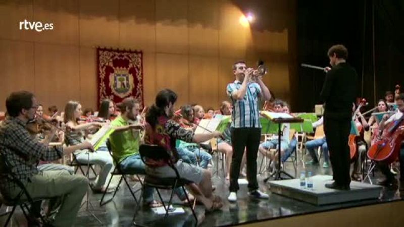 Atención obras - "Oblivion", de Astor Piazzolla, con el trompetista Manuel Blanco