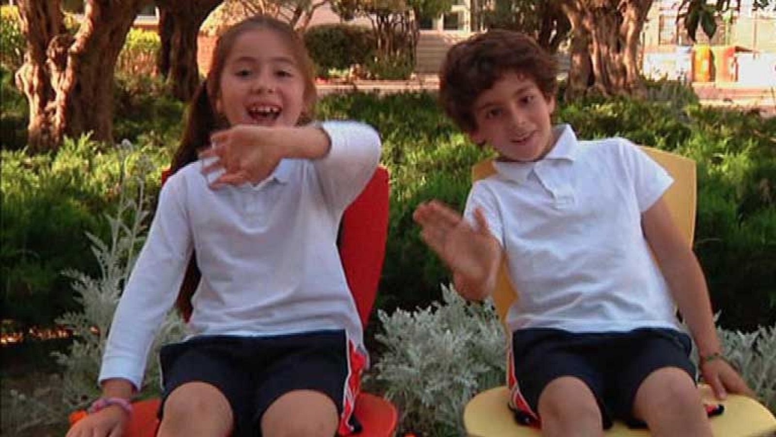 Los niños describen qué es el viento