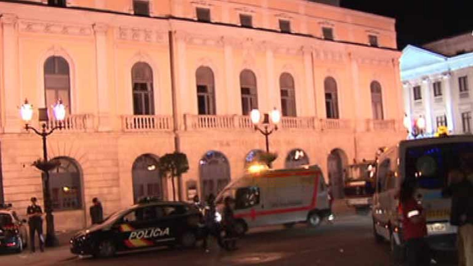 24 heridos en fuegos artificiales de Burgos