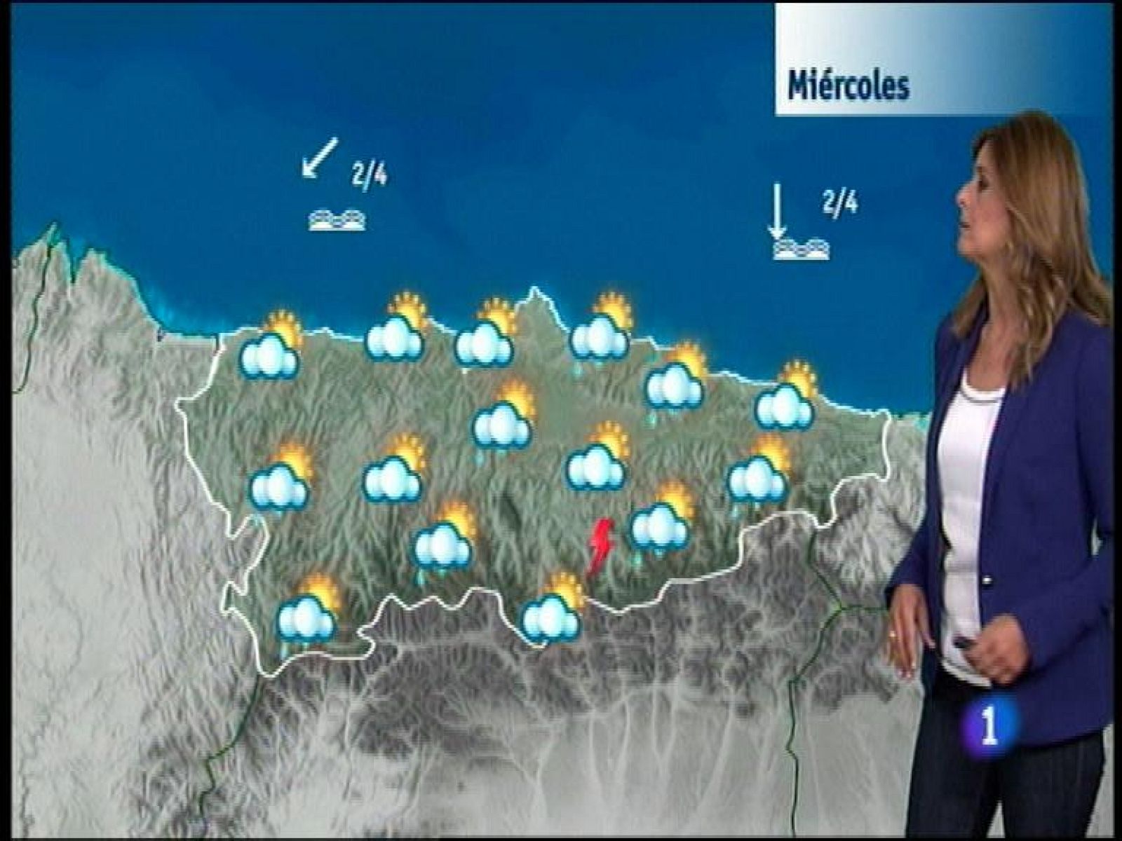 El tiempo en Asturias - 01/07/14 | Ver