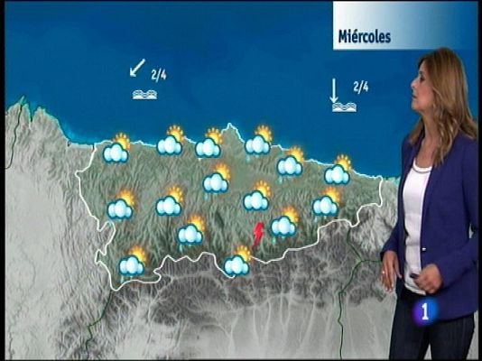 Panorama Regional - El tiempo en Asturias - 01/07/14