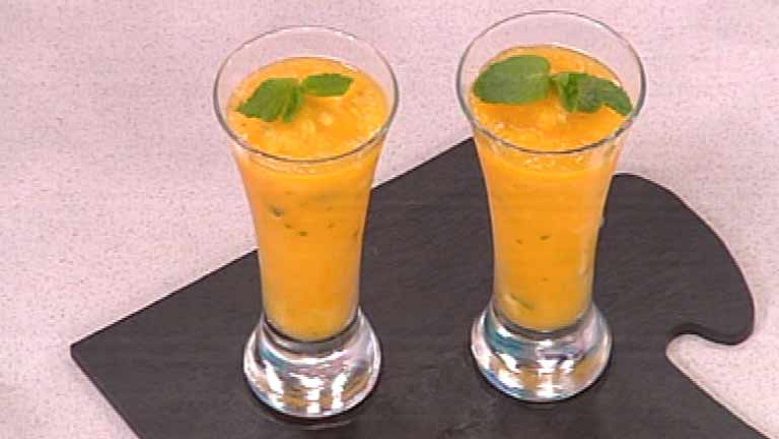 Granizado de naranja