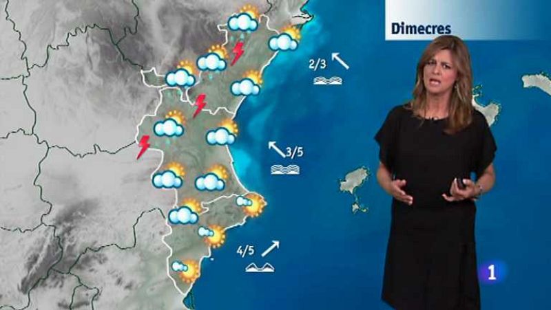 El tiempo en la Comunidad Valenciana - 02/07/14 - ver ahora