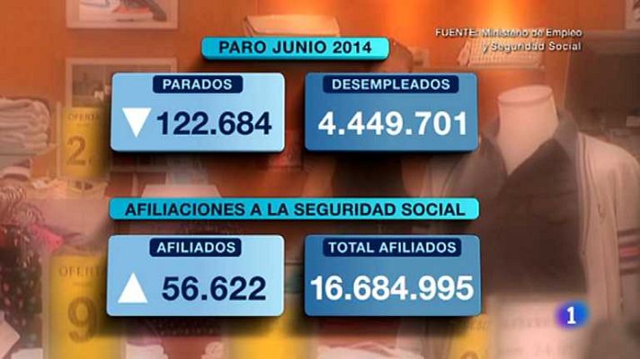 Telediario 1 - Telediario - 15 horas - 02/07/14