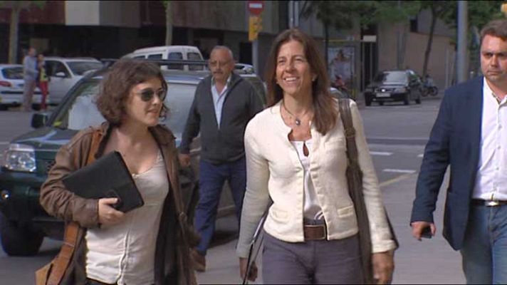 Telediario 1 - Hacienda: la mujer de Oriol Pujol actuó como tapadera