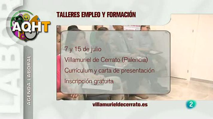 Aquí hay trabajo - AGENDA LABORAL: actividades gratuitas sobre empleo