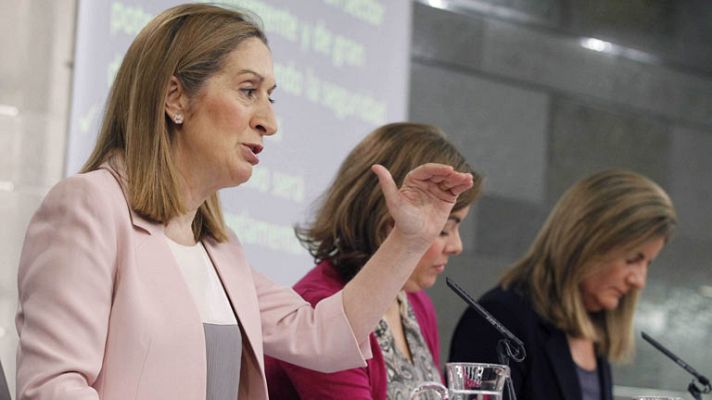 Telediario 1 - El Gobierno congela las tarifas de Aena hasta 2025