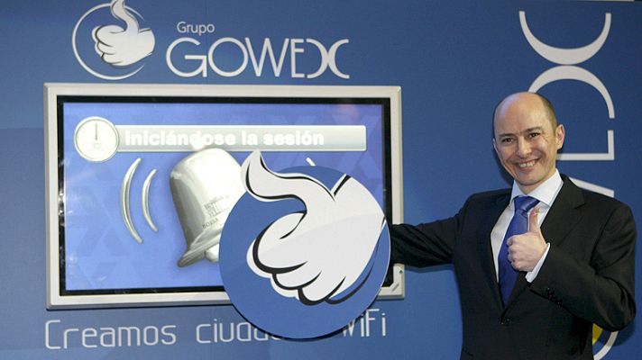 Telediario 1 - El presidente de Gowex dimite tras reconocer cuentas falsas