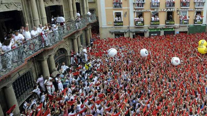 Telediario 1 - Pamplona ya está de fiesta