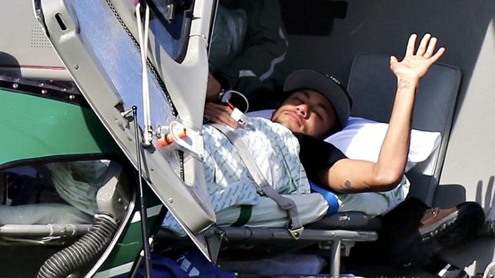 Telediario 1 - La CBF estudia acciones legales contra los médicos que ofrecieron a Neymar jugar la final