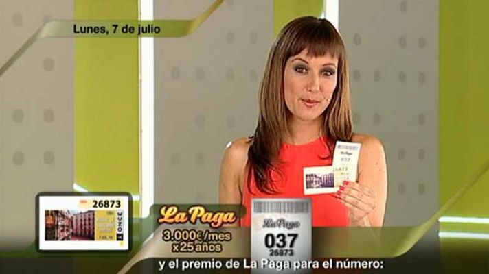 Sorteos ONCE - Sorteo ONCE - 07/07/14