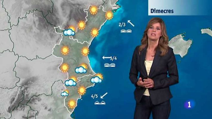L'informatiu - Comunitat Valenciana - El tiempo en la Comunidad Valenciana - 08/07/14