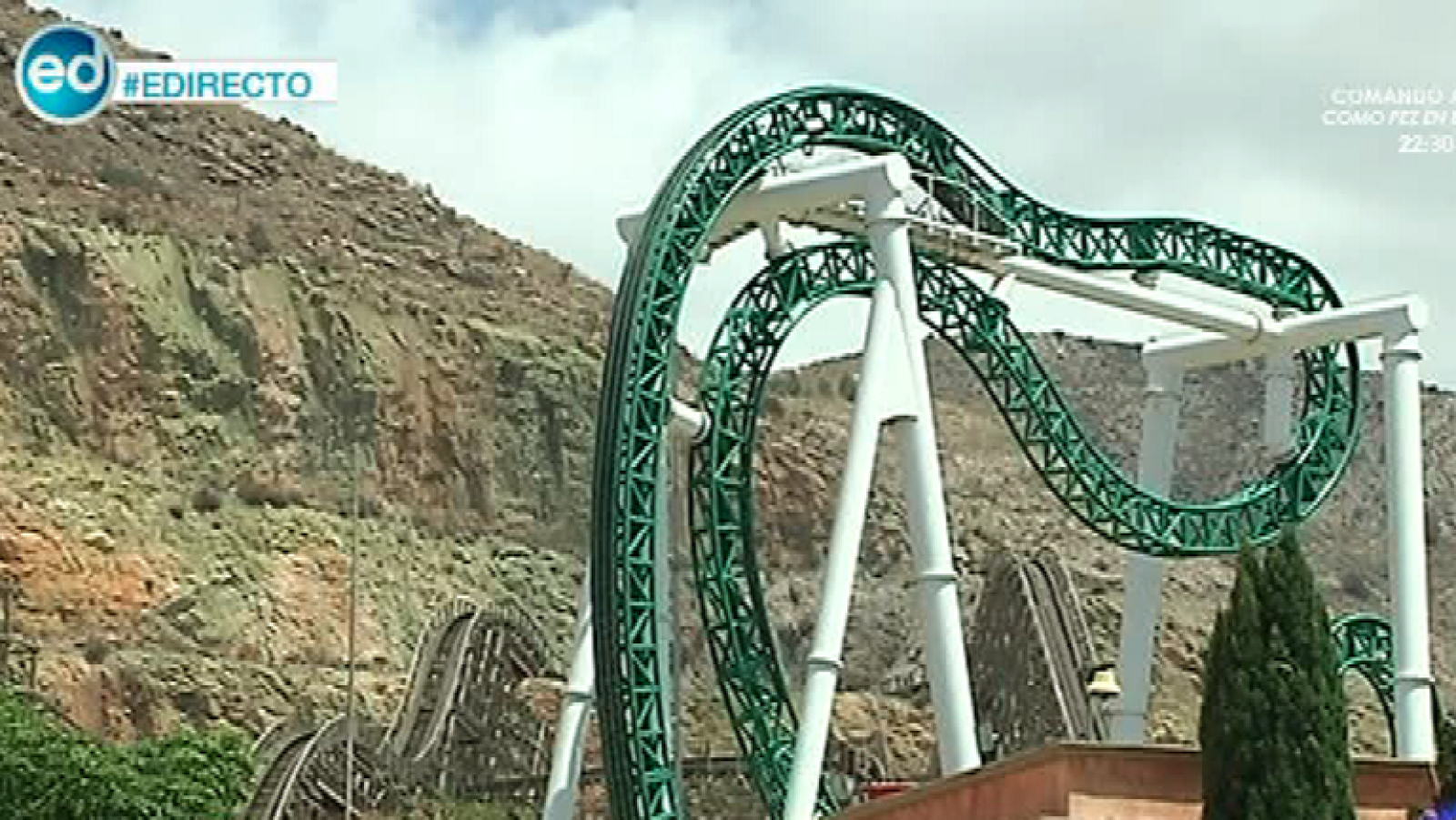 España Directo- Muere un joven de 18 años en una atracción de Terra Mítica