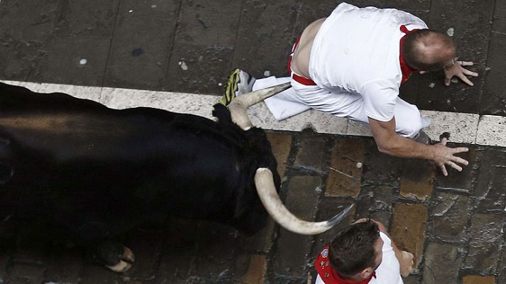 San Fermín - Tercer encierro de sanfermines 2014