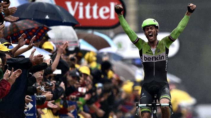 Tour de Francia - El holandés Boom gana en la etapa del pavés con Nibali como hombre fuerte