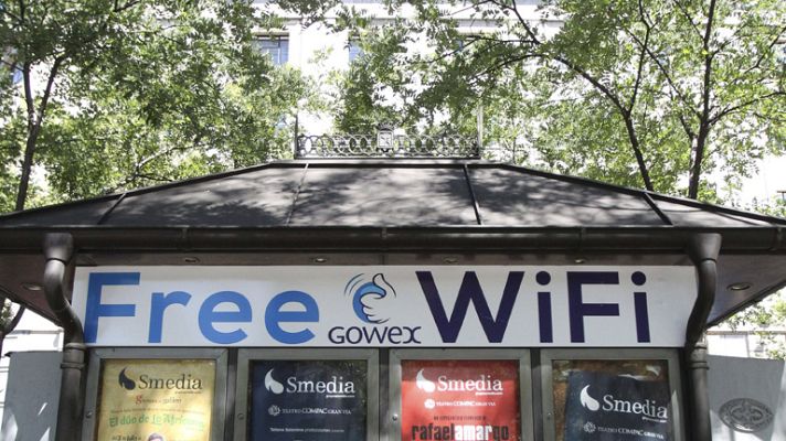 Telediario 1 - Gowex instaló WiFi en Nueva York tras firmar un contrato de 180.000 euros con las autoridades de la ciudad