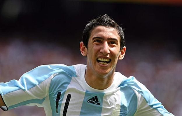  - Di María celebra su gol