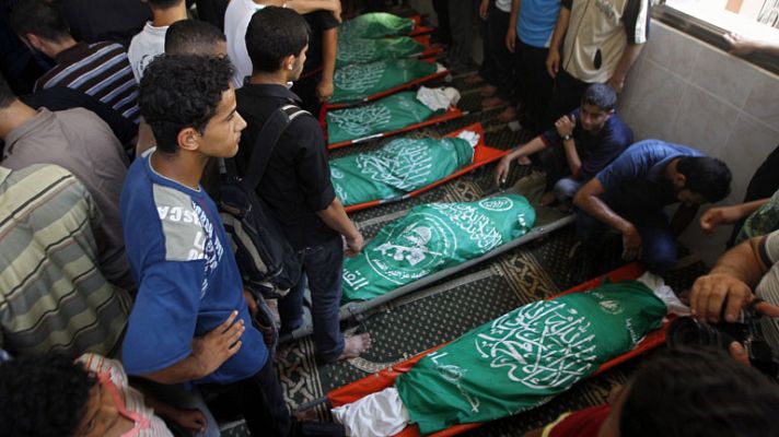 Telediario 1 - Israel y Hamás se enfrentan con nuevas armas