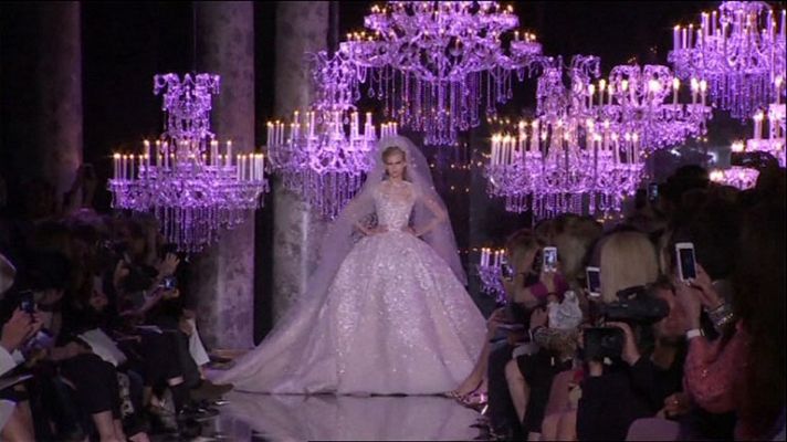 Telediario 1 - Protagonistas de la semana de la alta costura en París