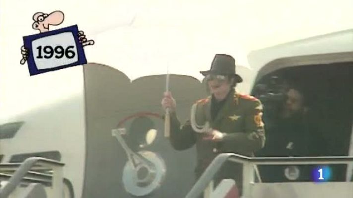 Viaje al centro de la tele - Michael Jackson en Zaragoza