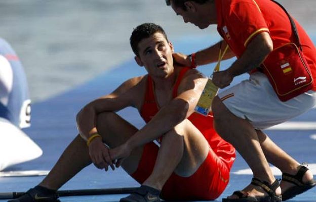  - David Cal se marea en el podio