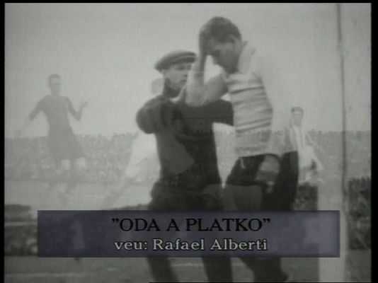 Història del FC Barcelona - Rafael Alberti: Oda a Platko