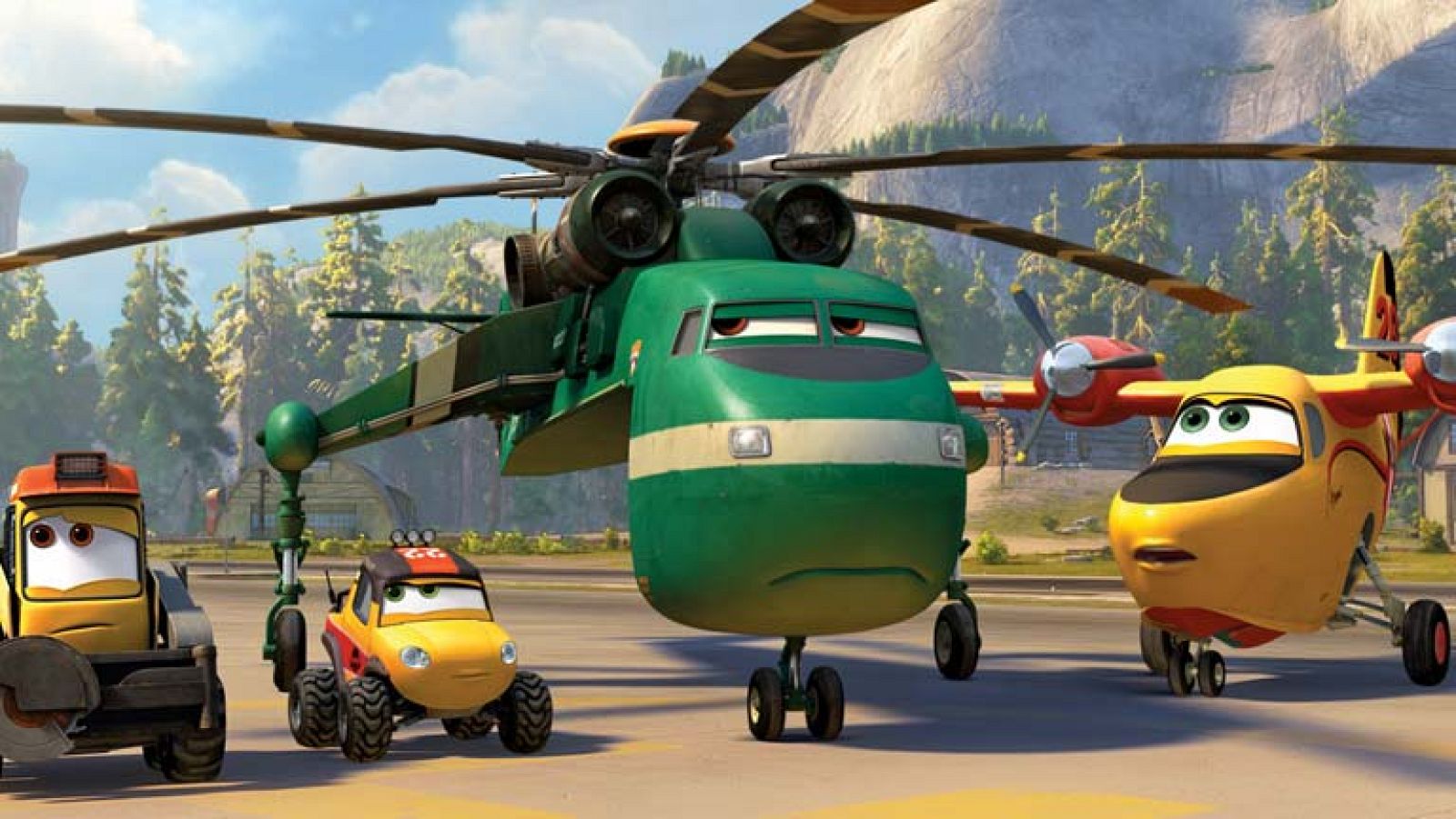 RTVE.es te adelanta una escena de 'Aviones: Equipo de rescate', lo nuevo de Disney | Ver