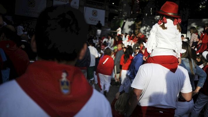 Telediario 1 - Encierros de San Fermín, tradición y fiesta