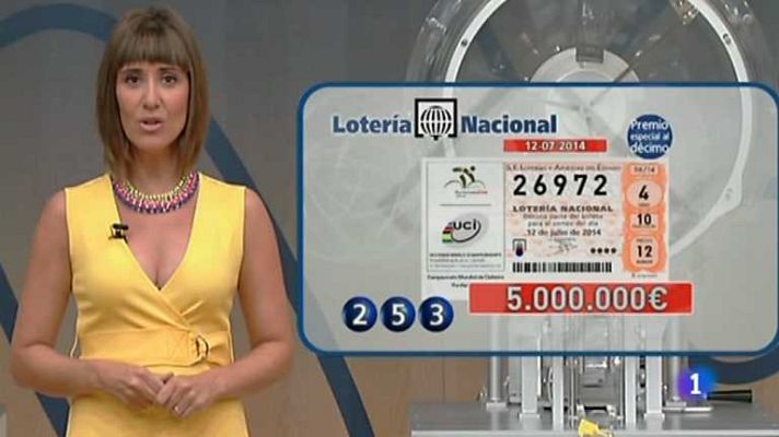 Loterías - Lotería Nacional - 12/07/14