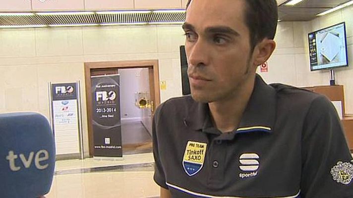 Tour de Francia - Contador: "Me gustaría disfrutar en la Vuelta"