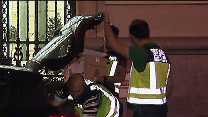 Informativo 24h - La Policía incauta documentación en la sede de Gowex