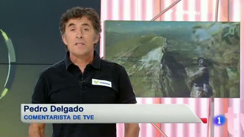 La décima etapa, entre Besançon y Oyonnax , vista por el comentarista de TVE Pedro Delgado.