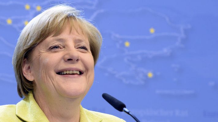 Telediario 1 - Angela Merkel cumple 60 años