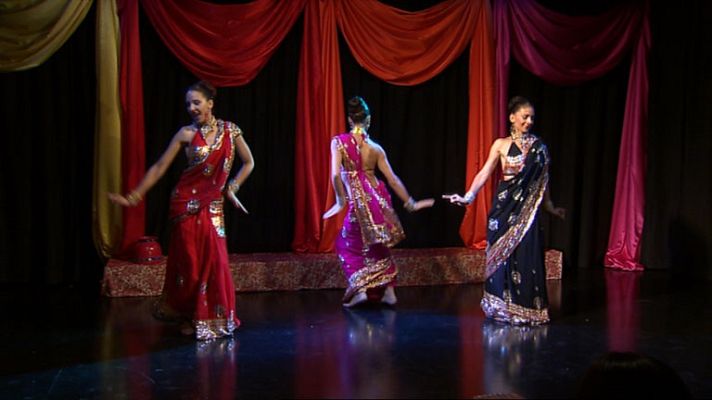 Telediario 1 - "Bollywood, colores de la India" llega a Madrid