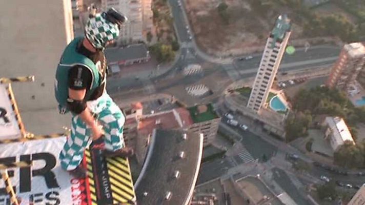 Vídeos Teledeporte - Salto base - Campeonato de mundo. Benidorm