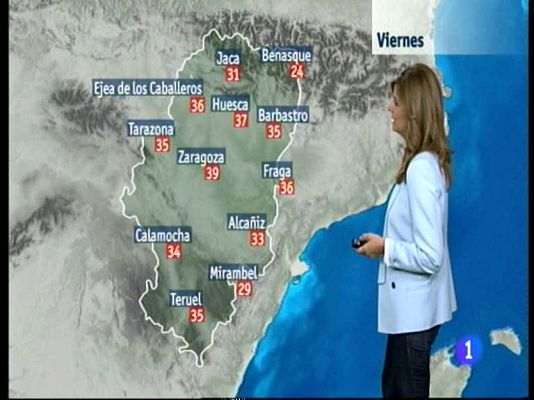 Noticias Aragón - El tiempo en Aragón - 18/07/14