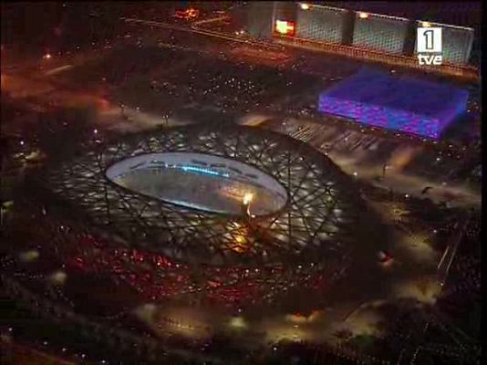  - Ceremonia de clausura JJ.OO. Pekín