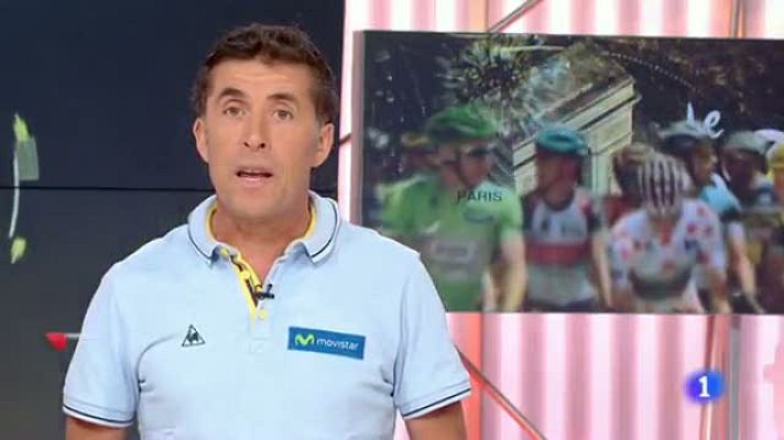 Telediario 1 - La 12ª etapa, vista por Perico